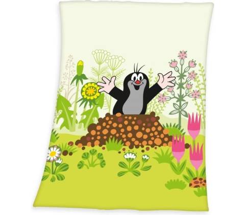 HERDING Soft fleece deka Krtko
