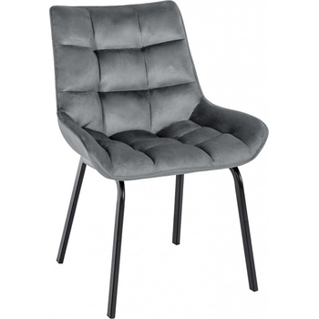 Design Shop Saranda samet tmavě šedá