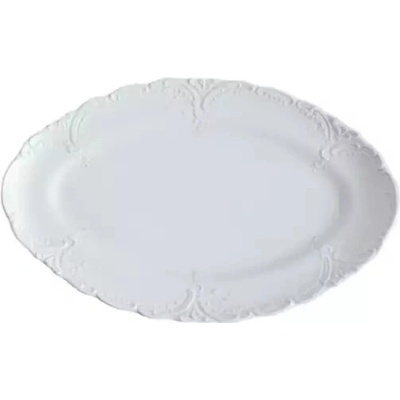 Misa oválna reliéfna 37cm Opera Český porcelán Dubí