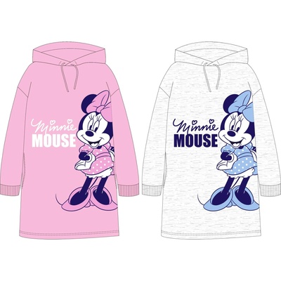 Minnie Mouse mikina 5223B140 světle šedý melír