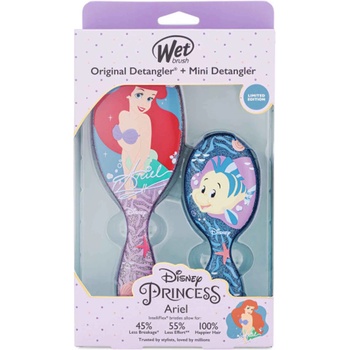 Wet Brush Disney Princess Ariel Kit SET (Detangler + Mini Detangler)