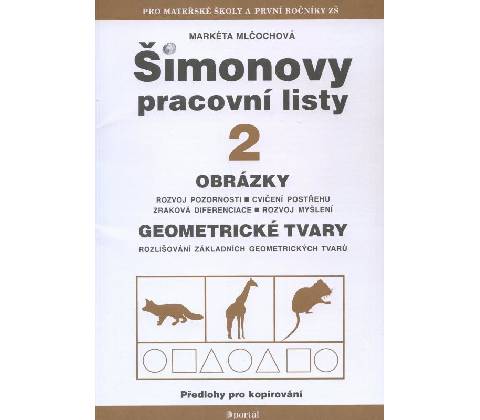 Šimonovy pracovní listy 2