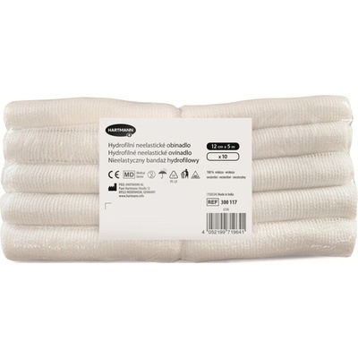 HARTMANN-RICO Obinadlo hydrofilní, fixační, nesterilní, 12 cm x 5 m, 10 ks