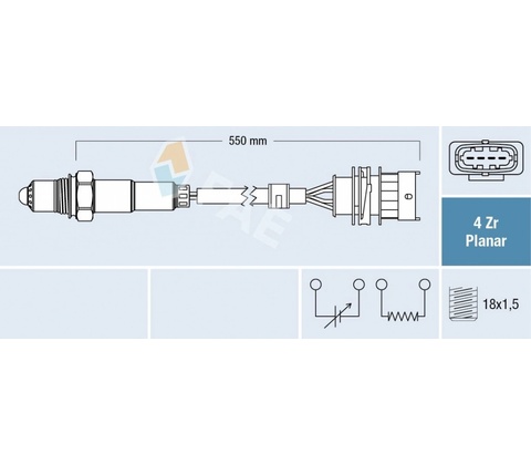 Lambda sonda FAE 77670