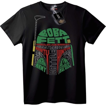 NOONEBRAND Тениска Boba Fett Star Wars - L, Black