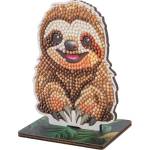 Craft Buddy Комплект за диамантена бродерия, Craft Buddy, Crystal Art Buddies, Ленивец, 7 части