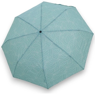 Derby Hit Mini Wavy Lines deštník skládací zelený
