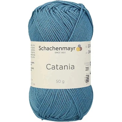 Schachenmayr Příze Catania 380 kovově modrá