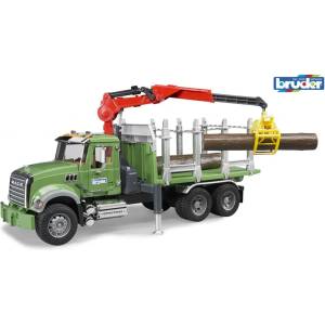 BRUDER Bruder 2824 mack granite / Камион за превоз на дървен материал (br 2824)