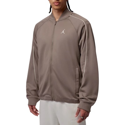 Jordan Brooklyn Tricot Track Jacket hnědá