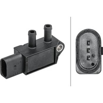 Senzor, tlak výfukového plynu HELLA 6PP 009 409-161 (6PP009409161)