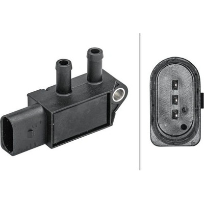 Senzor, tlak výfukového plynu HELLA 6PP 009 409-161 (6PP009409161)