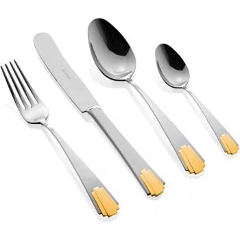 Herdmar (Португалия) Комплект прибори за хранене HERDMAR EMPIRE с позлатен елемент - 51 части (Herdmar 185-3051-0117-100-0022)