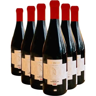 BEBERI Beberi Winery Prémiové Saperavi červené suché víno 14% 6 x 0,75 l (holá lahev)