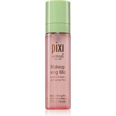 Pixi Makeup Fixing Mist fixačný sprej na make-up s ružovou vodou 80 ml