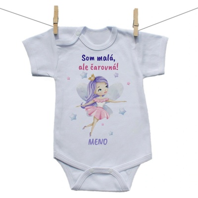 Boodyy Body s krátkym rukávom Som malá ale čarovná