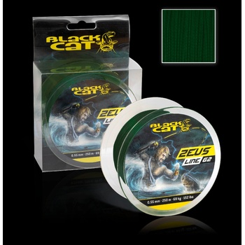 Black Cat Zeus Line G2 yellow 250 m 0,55 mm 69 kg,152 lbs