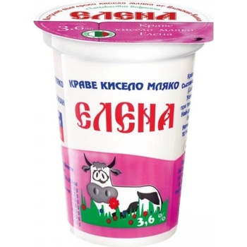 Елена Кисело мляко Елена 3, 6% 400гр