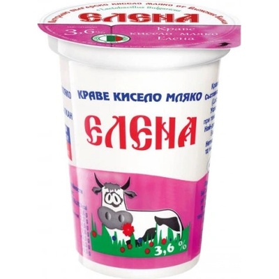 Елена Кисело мляко Елена 3, 6% 400гр