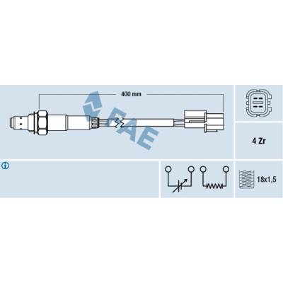 Lambda sonda FAE 77290
