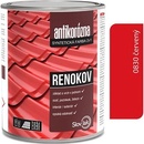 Farby na kov SLOVLAK Renokov antikorózna farba 2v1 farba na strechy 830 červený 2,5 kg