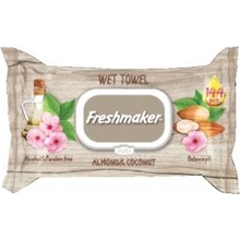 Freshmaker Coconut&Almond vlhčené utierky 144 ks