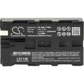 Cameron Sino Батерия за баркод скенер AML M7100 M7220 180-7100 LiIon 7.4V 2200mAh Cameron Sino (CS-AML710BL)
