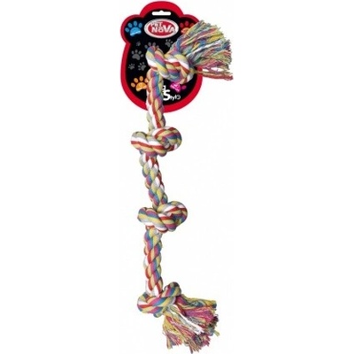 Pet Nova bavlnená činka 4 uzly 55 cm
