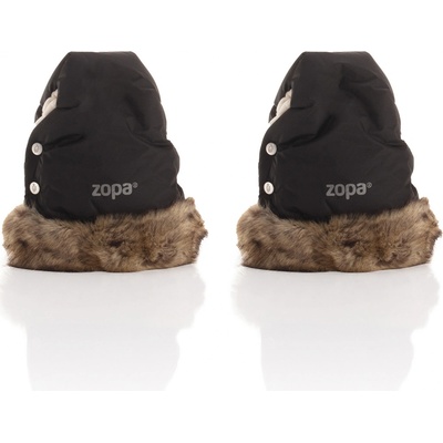 ZOPA Zimní rukavice Fluffy 2 night black – Zboží Dáma