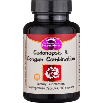 Dragon Herbs Кодонопсис и Лонган 100 капсули | Dragon Herbs (003140 (314) DH)