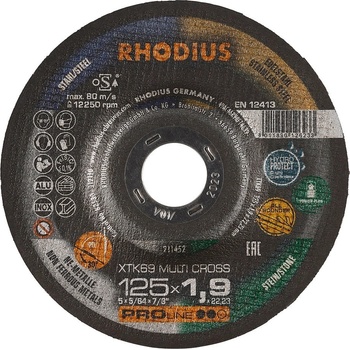 Rhodius Kotouč řezný 125 x 1,9 mm 211452