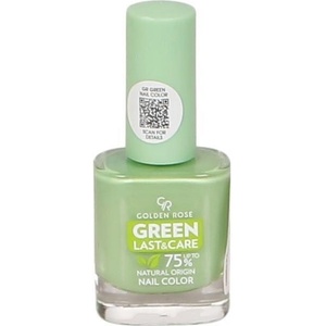  Млечнозелен лак за нокти golden rose green