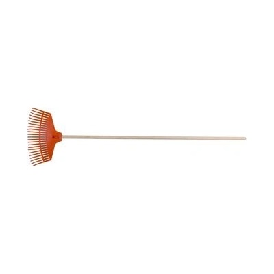 Hrábě plastové 40cm 23z s násadou 150cm