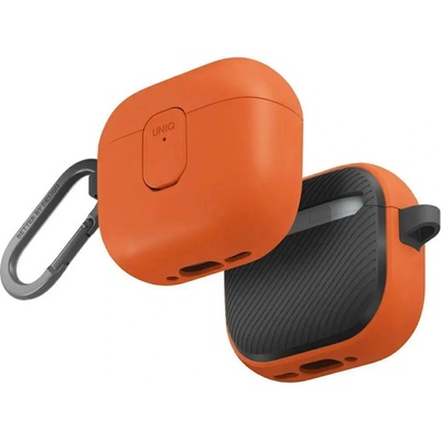 Uniq Калъф Uniq Clyde Lock за AirPods 4 - оранжев (8886463693230)