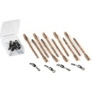 Extra Carp Převleky + Obratlíky Anti Tangle & Quick Change Swivel L