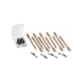 Extra Carp Převleky + Obratlíky Anti Tangle & Quick Change Swivel L