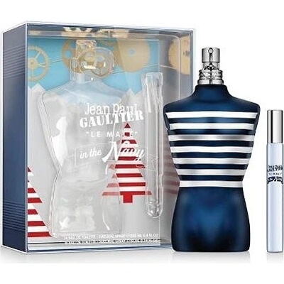 Jean Paul Gaultier Le Male In The Navy Darčeková sada Pre mužov EDT 200 ml + EDT 10 ml