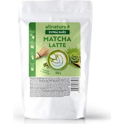Allnature Matcha latte 1020 g