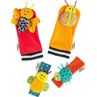 TOMY Europe Lamaze Chrastící ponožky a náramky – Zboží Dáma