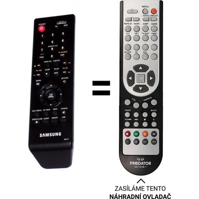 Dálkový ovladač Predátor Samsung DVD AK59-00071F – Hledejceny.cz