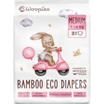 Wooden Spoon Бебешки еко пелени Wooden Spoon Woopies - Medium, 9-14 kg, 30 броя (16223) - baby