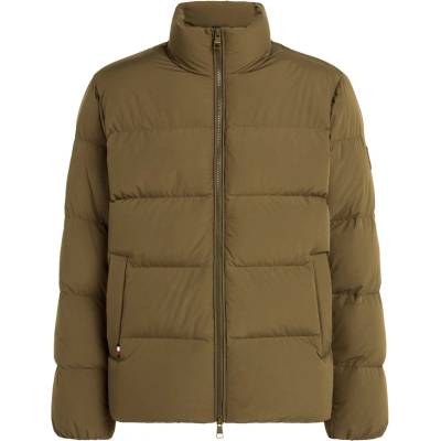 Tommy Hilfiger Яке Tommy Hilfiger Men's Recycled Polyester Short Puffer Jacket - Army Green