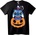 NOONEBRAND Тениска Stitch Halloween Тиква - 2XL, White
