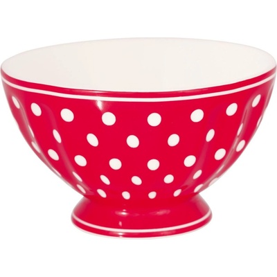GREEN GATE Francouzská miska Dotty Red porcelán 150 ml