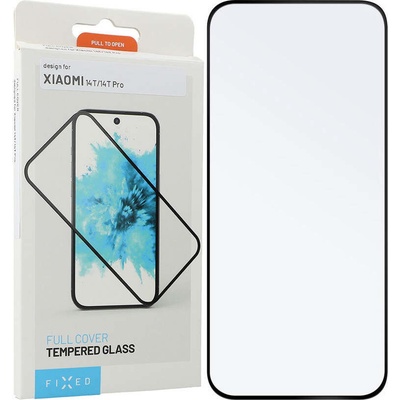 FIXED Full-Cover tvrzené sklo pro Xiaomi 14T Pro Full-Frame černé FIXGFA-1450-BK – Zboží Živě