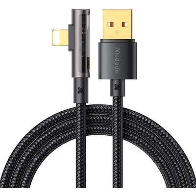 Mcdodo CA-3511 Prism USB s bleskem,1,8m, černý