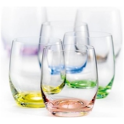 Crystalex Sklenice na nealko Club Rainbow mix barev 6 x 300 ml