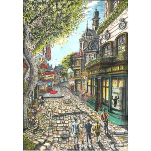 Grafika Art Puzzle - Puzzle The City of Arts - 1 000 piese