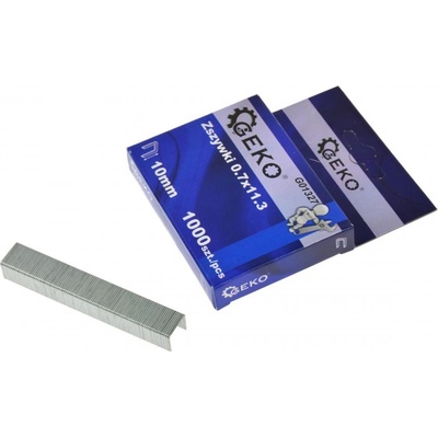 Geko Náhradné spony do zošívačky 0,7x11,3 10mm 1000ks