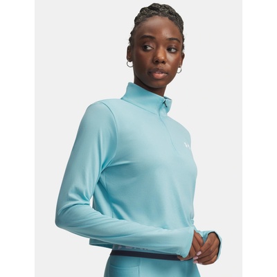Under Armour Dámske tričko Tech Branded 1/2 Zip Modrá